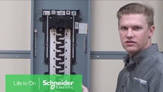 Determining if Homeline Load Centers Accept Tandem Breakers  Schneider Electric Support [upl. by Yve]