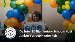 DeSoto ISD Elementary Schools Host Amber Terrace Kinder Fair [upl. by Nahtanhoj777]