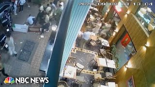 Video show the moment a 68magnitude earthquake strikes Morocco [upl. by Aleakim288]