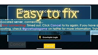 how to fix error connecting problem growtopia [upl. by Lose]