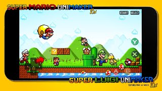 Super Mario Unimaker DX amp Super Luigi Unimaker DX Textures DOWNLOAD  Thenocs [upl. by Einahpats]