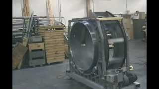 InPlace Machining of Rotating Drum [upl. by Lyudmila]