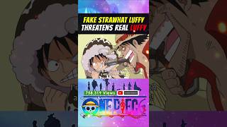 Fake Stawhat Luffy Threatens Real Luffy  One Piece [upl. by Novek664]