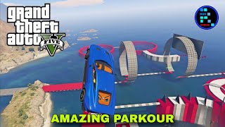 GTA V  PARKOUR WITH CHAMPION CAR IS SUPER FUN [upl. by Caton]