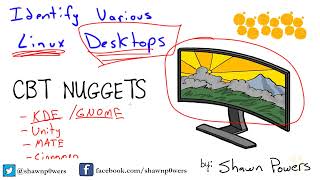 CBT Nugget Linux Server Administration  77 Identifying Various Linux Desktops and GUIs [upl. by Bartlet404]