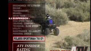 ATV Television QuickTest  2005 Polaris Sportsman 700 [upl. by Giguere]