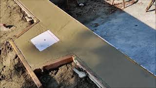 Concrete Gunite Pool Coping Installation  LampJ Pools [upl. by Emoraj860]