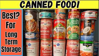 Survival Food Storage Canned Food [upl. by Bernardina]