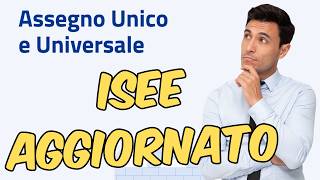 AGGIORNARE LISEE per non perdere i benefici dellASSEGNO UNICO [upl. by Htiekel]