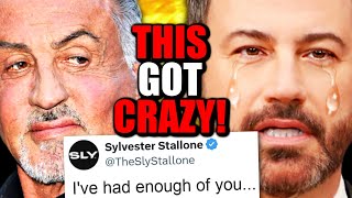 Sylvester Stallone Totally BREAKS Jimmy Kimmel After INSANE MELTDOWN [upl. by Yleak]