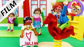 Wróblewscy Film PL JULIAN W NOWYM PRZEDSZOLU  czy jest łamaczem serc Serial Playmobil [upl. by Nimaynib]