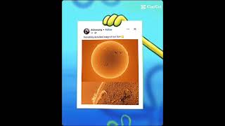 Spongebob burns the sun spongebob sun spacegeek fyp blowthisaccountup [upl. by Dihgirb771]