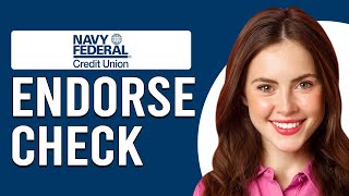 How To Endorse A Navy Federal Cheque How To Deposit A Navy Federal Cheque [upl. by Anrahs]