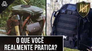 Sobrevivência Bushcraft e Preparação Entenda as diferenças [upl. by Amairam]