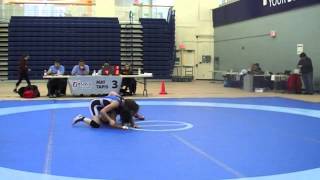 2014 Ontario Junior Championships 48 kg Gatta Farrantina vs Brittany Parker [upl. by Eixel]