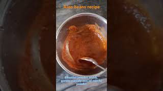 Green beans recipe Aloo beansone pot recipe veg recipe [upl. by Nnyllaf]