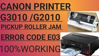 Canon Printer G3010 Error Code E03 SolutionHow To Canon G3010 Error Code E03 [upl. by Emylee]