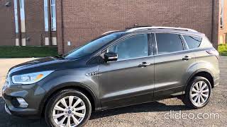 2017 Ford Escape Titanium with self Park from Peachwood Motors [upl. by Raney]