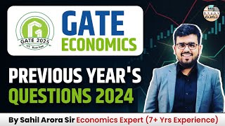 Gate Economics Previous Year Question Paper  Pyq  Gate Economics 2025 Preparation  By Sahil Arora [upl. by Augustus245]