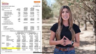 October Almond Market Update from Nicole Wurzel [upl. by Eulalie536]