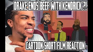 Kendrick Ends the Beef With Drake Cartoon Short Film REACTION [upl. by Lifton]