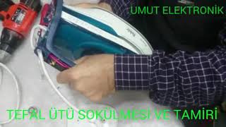 TEFAL ÜTÜ SOKÜLMESİ VE TAMİRİ [upl. by Nnyrb]