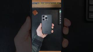 The dbrand Grip case with leather skin 😮‍💨 dbrand iphonecase iphoneskin [upl. by Lani324]