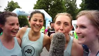 23 hella hamburg halbmarathon 2017  Finisher BMSTV [upl. by Atiuqrehs159]