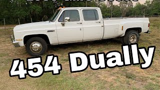 1986 c3500 454 Dually Best square ever [upl. by Elamef]