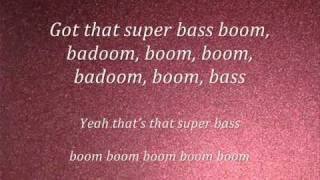 Nicki MinajSuper Basslyrics 2011NEW [upl. by Edita849]