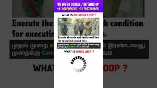 🍣 WHAT IS DO WHILE WHILE LOOP என்றால் என்ன 😂 Funny Programming memes shorts reels whileloop [upl. by Gaut]