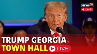 US Election 2024 Updates Donald Trump Participates In Believers amp Ballots Town Hall  N18G [upl. by Yvor]