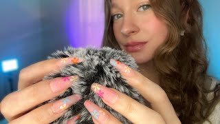 ASMR  Scratching your Brain fluffy mic scratching massaging brushing etc [upl. by Yraeht]