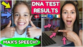 WHAT IS MY ETHNICITY DNA RESULTS REVEALED  MAXS SPEECH [upl. by Rratsal]