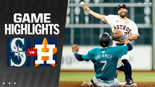 Mariners vs Astros Game Highlights 92424  MLB Highlights [upl. by Gilchrist]