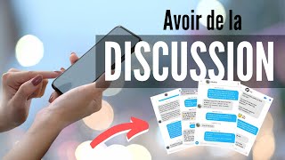 Mes 3 exemples de discussion avec une fille par SMS pour la séduire [upl. by Bull]