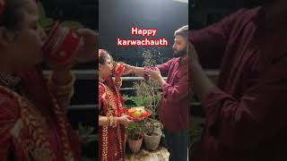 Happy karwachauth to all the beautiful ladies ♥️ karwachauth karwachauthspecial couple [upl. by Arly]