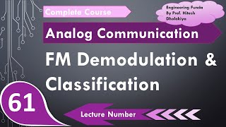 FM Demodulation and FM Demodulation classification in Analog Communication by Engineering Funda [upl. by Cartwright449]