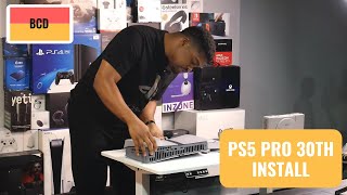 Installing SSD amp Disk Drive On PS5 Pro 30th Anniversary Edition And More [upl. by Llyrat243]