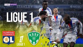 Lyon vs Saint Etienne  Ligue 1 HIGHLIGHTS  110924  beIN SPORTS USA [upl. by Ebeohp447]