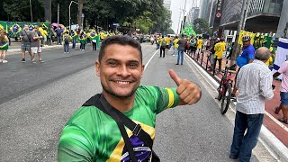 Avenida Paulista 25 Fevereiro 2024 aovivo [upl. by Tneicniv535]