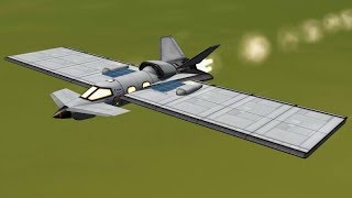 KSP  Extreme Altitude Airbreathing Plane Low Altitude Testrung [upl. by Lundell201]