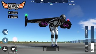 Flight Simulator 2018  Flywings free🏝Jetman fly 3d games Androidampios gameplay [upl. by Hadeis501]