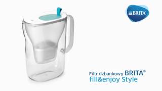 Filtr dzbankowy BRITA fillampenjoy Style [upl. by Nellaf]