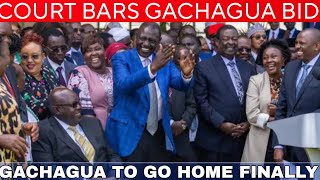 RUTO HAPPIESTGACHAGUA SENT HOME DIRECTLY AS COURT RULES [upl. by Emrich32]