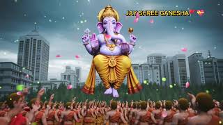 SHREE GANESH JI KA SONG viralvideo ganeahchaturthi nocopyright ganeshastatus youtubevideo [upl. by Monetta]