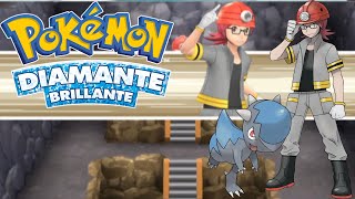 POKEMON DIAMANTE BRILLANTE HARDLOCKE  EP 3  PRIMER LIDER DE GIMNASIO ¿PRIMERA MEDALLA [upl. by Enyahc]