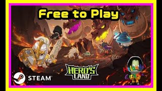 Heros Land  🎮 juego FreeToPlay 🎁 en Steam [upl. by Lamoree]