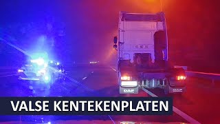 Politie  Valse kentekenplaten  Spookvoertuig  Inbrekers  Trekker [upl. by Edasalof]