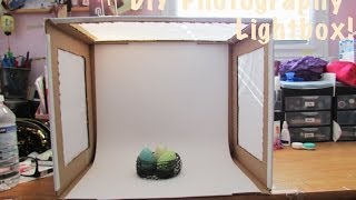 How To DIY Photo Light Box [upl. by Ahsyek567]